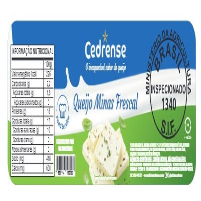 QUEIJO MINAS FRESCAL CEDRENSE 2,3 KG
