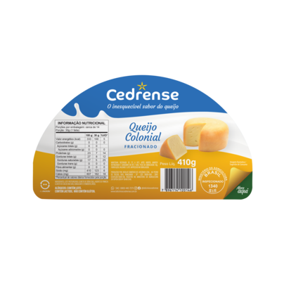 Queijo Colonial Fração Cedrense (410g)