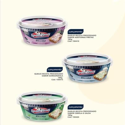QUEIJO RICOTA SABORISADOS